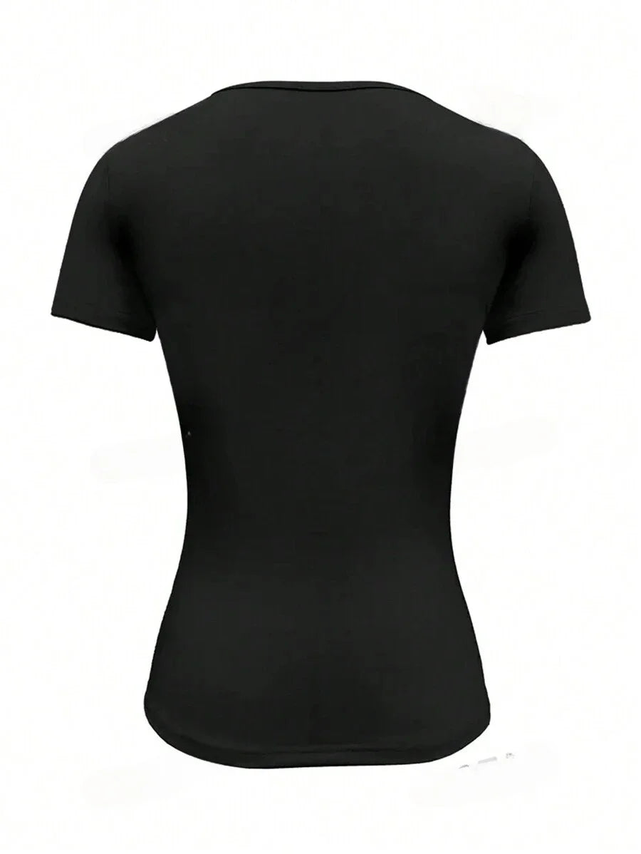 women's basic short sleeve t-shirts